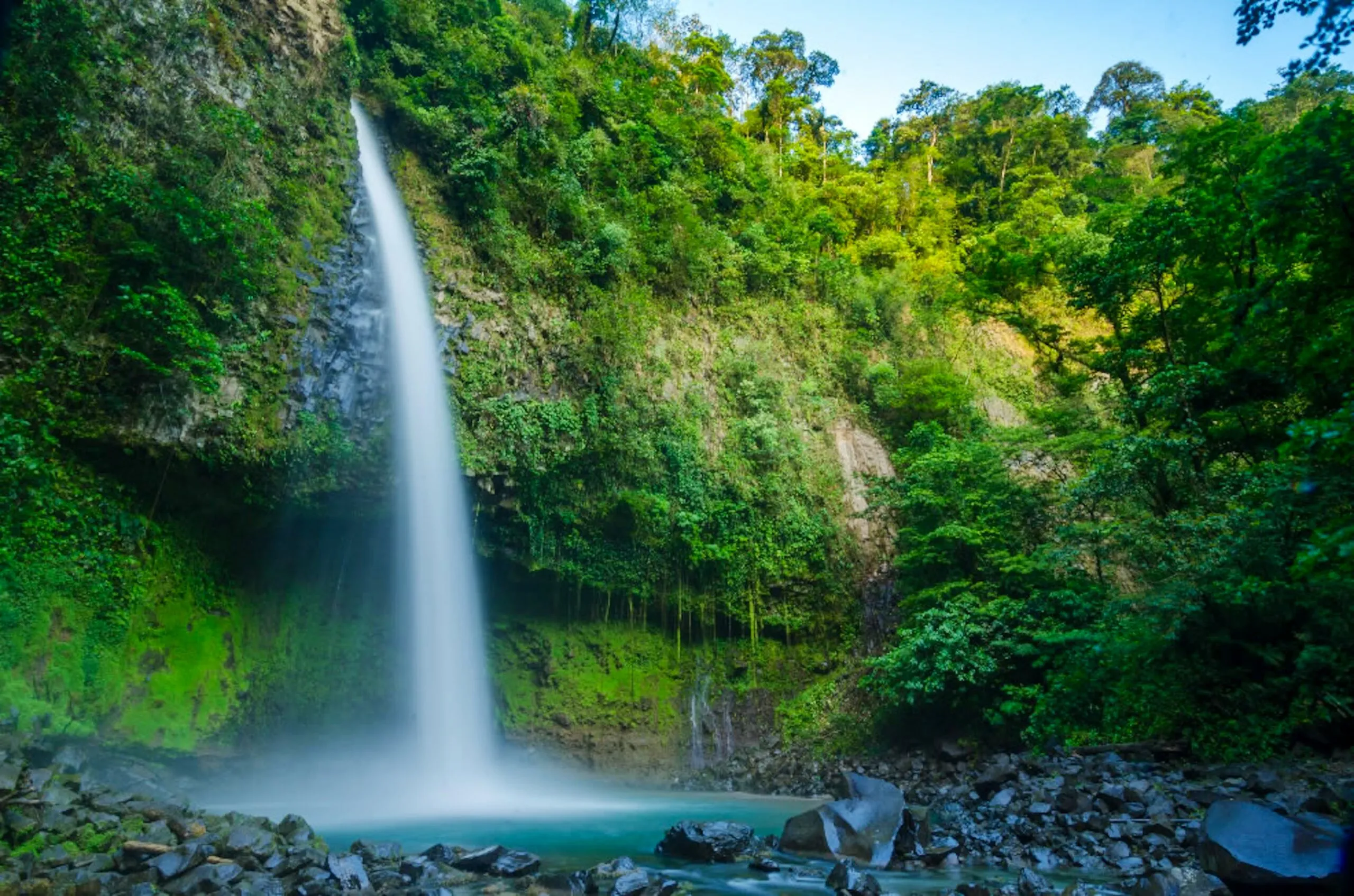 La Fortuna Waterfall Drop View