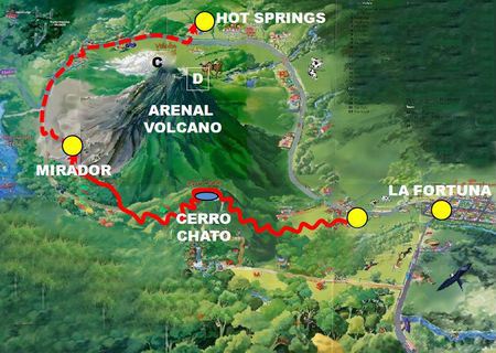arenal volcano two volcanoes tour