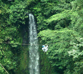 zip line-canopy tour in costa rica-arenal